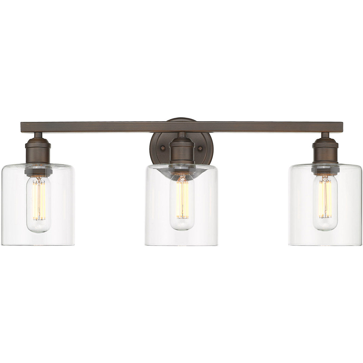 Bronze bathroom vanity lights discount